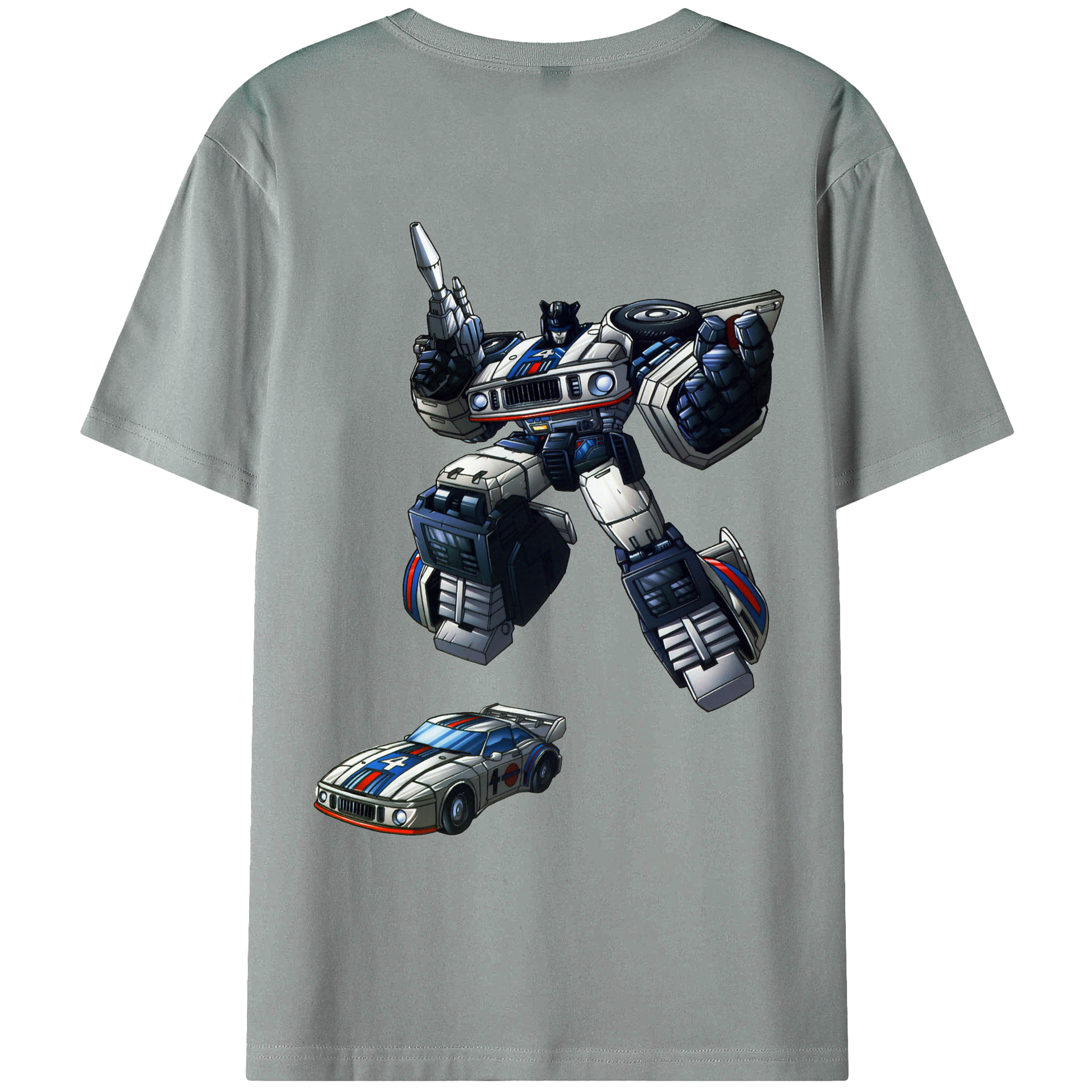 （画像用）  綿100％ メンズ半袖Tシャツ（バックプリント） 通気性